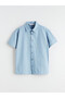 Nevavm Short-Sleeved Boy's Shirt with Difference