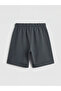 Two Mt Shop Quality Lcw Kids Anthracite 2 Thread Plain Standard & Regular Boys' Shorts - 6