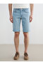 Trendlucky Standard Fit Men's Jean Shorts with a Difference - 2