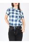 Bluza, Alb/Albastru - 2