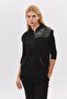 Kangaroo Pocket Leather Stone Hem Mesh Vest - 2