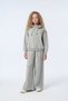 9-15 Years Old Aqua Crystal Girl's Suit-Space Gray