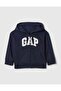 Gap baby boy hooded fleece zipper jacket 6 months - 5 years navy blue