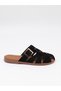 Dvm 0112 Black Buckle Daily Women's Slippers - 5