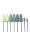 8Pcs/Set Dental Resin Base Polishing Burs Kits Dental Carbide Ball Strawberries Drill Polisher Ro... - 3