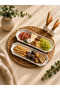 Long Rectangular Service & Presentation Base Set 2 Pieces - 2