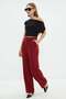 Beli Velcro Crepe Fabric Palazzo Trousers - 2