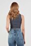 Basic Corded Halter Neck Modal Body - 4