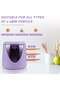 مبراة أقلام كهربائية، أوتوماتيكية، متعددة الوظائف، للأقلام بقطر 6-8 مم، باللون الأرجواني، للأطفال، للقرطاسية والمكتب - 4