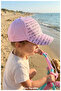 100% Cotton, Printed Hat for Girls (Ages 4-8) (Size 52 cm) - 4