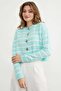 Striped Buttoned Knitwear Cardigan - 6