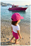 100% Cotton, for Young Children, Herringbone Fabric, Special Flat D Leather Emblem Cap (Ages 7-10) (Unisex) - 2