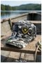 100% Cotton , Camouflage Embroidered g Gabardine Hat for Children (Ages 7-10) - 3