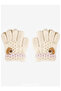 100% Acrylic Children's Gloves with Accessories (Age 3-6) - 3