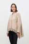 Stylish Lace Detailed Women's Shirt