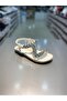 Girl's Flat Sandals with Stones