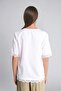 100% Cotton Regular Fit Shirt with Collar Flounce and Lace Short Sleeve Shirt H1412Ax26Sm - 4