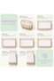 Forest Amigos 100% Cotton Satin Baby Fitted Sheet Set 70 X 140 cm + 35 X 45 cm - 8