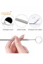 Stainless Steel Dental Oral Mirror Eyelash Extension Teeth Whitening Cleaning Tool Makeup Tool Ha... - 3
