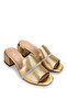Women's Genuine Leather Heeled Slippers 923 532 Bn Trlk Y23 - 2