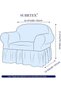 Bürümcük Armchair Cover, Armchair Cover for Single Person - 2