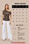 Boat Neck Drape Detailed Short Sleeve Blouse - 5