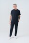Navy Blue Cool Best Lycra Scrubs Suit Reversible Stretchy Fabric Doctor Nurse Uniform - 3