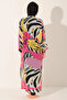 Star Patterned Pareo - Pink - - 5