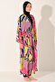 Star Patterned Pareo - Pink - - 2