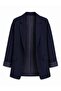 Patterned Cuffed Blazer Jacket - 2