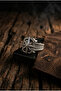 Special Design Masculine Adjustable Men's Ring with Compass Figure