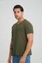 V-Neck T-Shirt with Floral Pattern, Regular Fit (E24-74602) - 4