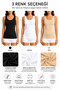 Women's Thick Strap Tank Top Breathable Soft Flexible Undergarment - 5