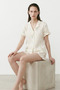 Women's Relaxed Elastic Multi-Color Pajama Set - 6
