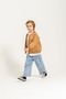 Boy's Bomber Jacket, Shirt, Wide Leg Jeans, 3-Piece Set 9102 Spr - 2