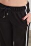 Wide Leg Sweatpants with Piped Side Pockets - 6