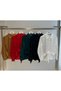 Women's New Season Buttoned Satin Fabric Shirt with Lacing Detail 4614 - 4
