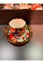 6-Piece Floral Pattern Coffee Cup - 5