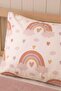 Bohemian Pastel Rainbow Cotton Children's Duvet Cover Set - 4