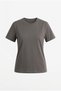 Anthracite Crew Neck Basic Mia T-Shirt