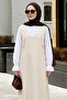 Double Crepe Jile Stone Dress - 2