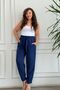 Carrot Leg Muslin Trousers - 5