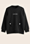 Boy's Sweatshirt with 2 Thread Pockets and Printed Design - 2