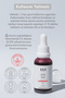 Aha & Bha Revitalizing Renewing Skin Tone Equalizing Red Peeling Skin Serum 30ml 30%Aha %Bha - 4