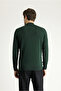 Half Turtleneck Regular Fit Cotton Sweater - 4