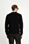 Slim Fit Slim Fit Patterned Zippered Cotton Knitwear Cardigan - 6