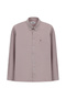 Long Sleeve Regular Fit Striped Button Collar Cotton Piece Easy to Wear Shirt - 2