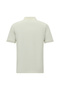 Regular Fit Embroidered Pocketed Cotton Non-Curling Polo Neck T-Shirt - 2
