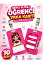 Female Student Id Card 10 Pieces