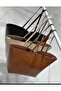 Women's Large Size Shoulder Bag - 4
